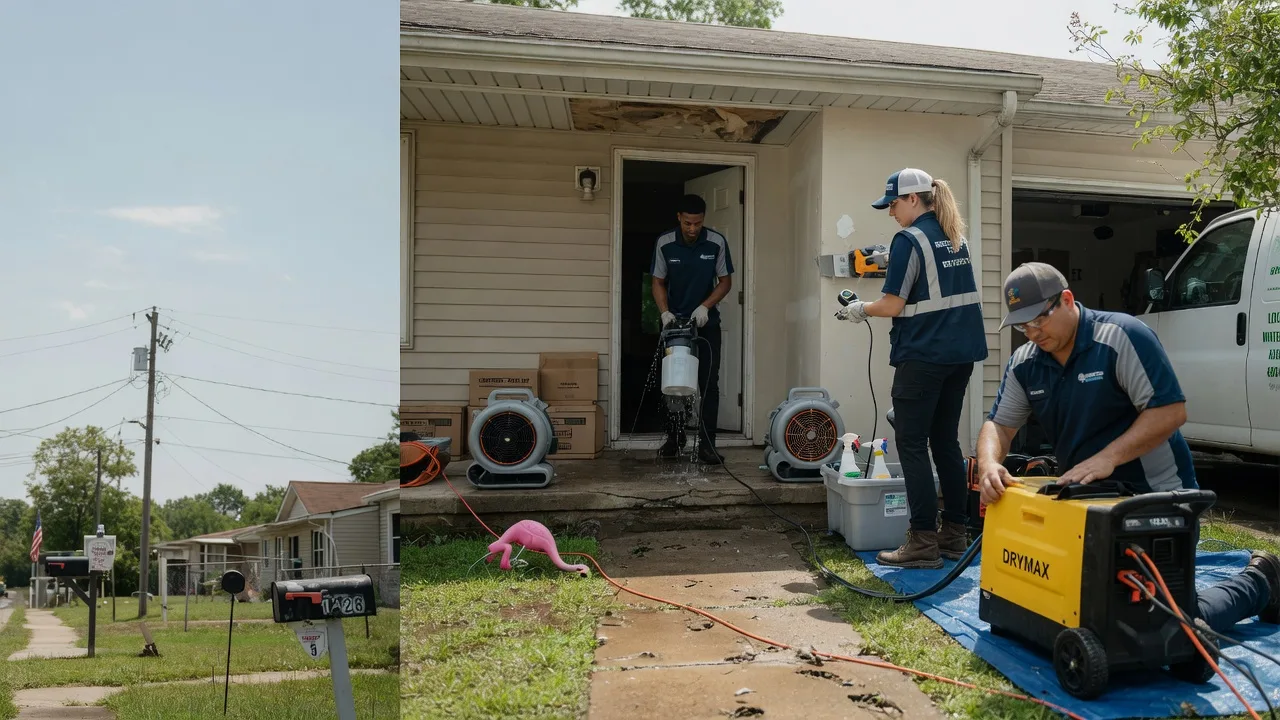Storm Damage Water Removal in Blandinsville, IL near me